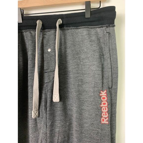 Reebok Gray Sleepwear Pants With Drawstring Waist For M - Picture 3 of 5